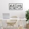 Stupell Industries Gamer Words with Modern Pixels 2pc Framed Giclee Set, design by Kim Allen